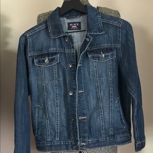 Children’s Place Boys Denim Jacket Size Large